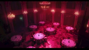 梦幻红调奢华宴会场景