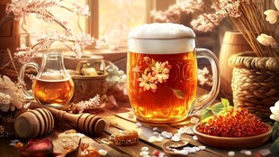 春日惬意时光 啤酒与小物