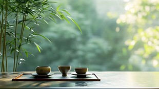 竹下茶韵 静享悠然时光