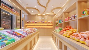 梦幻糖果店 甜蜜的视觉盛宴