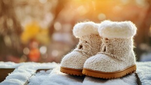 冬日可爱毛绒保暖小童鞋