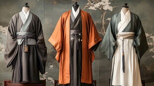古风汉服展示 尽显典雅韵味