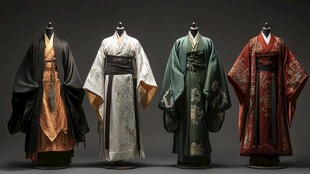 四款古风汉服展示