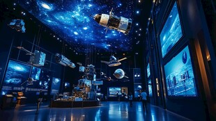 探秘梦幻航天科技馆空间