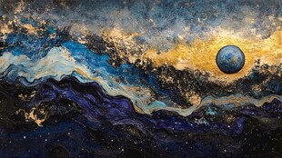 梦幻宇宙中的地球奇景