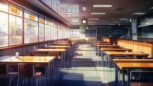 明亮宽敞的餐厅内部空间