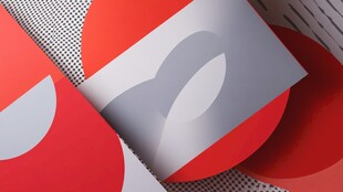 几何图形拼接创意画面