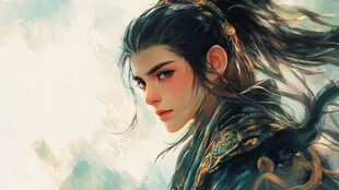 古风仙侠俊逸男子形象