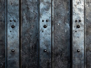 金属铆接板纹理背景