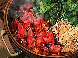 麻辣鲜香火锅食材大赏