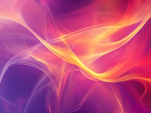 梦幻炫彩流动抽象背景图