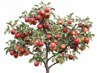 硕果累累的苹果树