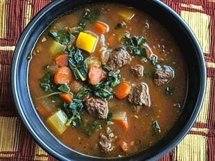 牛肉蔬菜营养浓汤