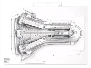 建筑平面图设计图稿展示
