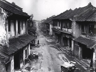 老旧街巷的古朴风貌