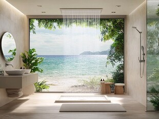 海景浴室 畅享自然与舒适