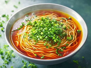 鲜香葱花面 诱人好滋味