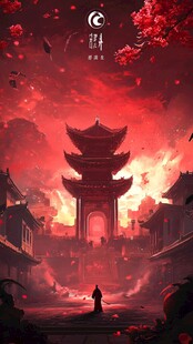 古风红韵下的独行侠客