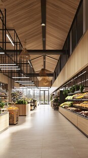 现代风超市室内精美设计