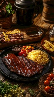 美味烤肉大餐诱人呈现