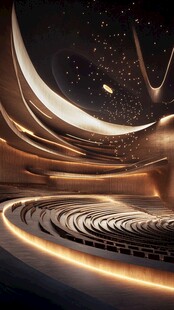 未来感剧院空间艺术设计