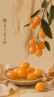 金桔盈盘 枝头鲜果诱人