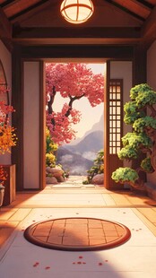 日式庭院美景 诗意空间