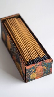 精美香盒内的传统线香