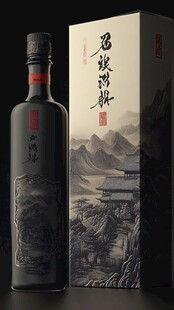 君峡鸿麟酒 中式典雅包装