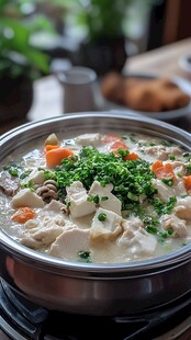 鲜香豆腐炖锅 营养又美味