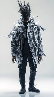 未来感前卫造型时尚人物