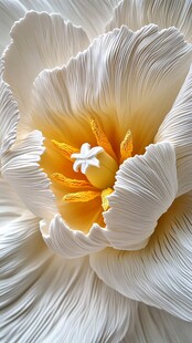 精致白色花朵微距特写