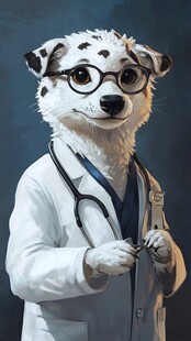 斑点狗医生形象