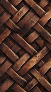 棕色编织木纹纹理背景
