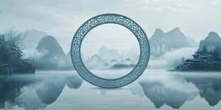 中式山水间的玉环景致