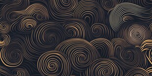 黑金螺旋纹理背景图案