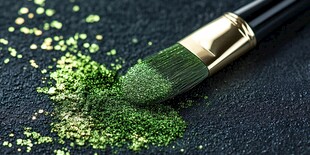 绿彩画笔 闪耀艺术瞬间