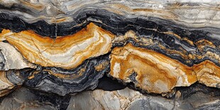 多彩纹理大理石石面特写