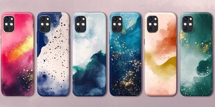 多彩梦幻手机壳创意展示