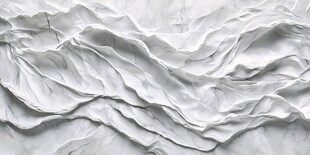 白色褶皱纹理墙面效果