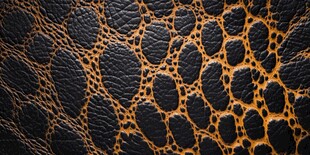 黑色仿鳄鱼皮纹理材质