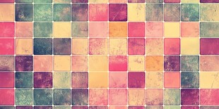 复古彩色方块拼接背景图
