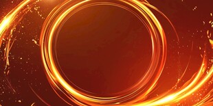 火焰光环特效背景图