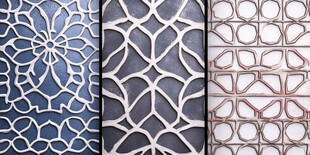 精美几何镂空图案设计