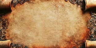 复古卷轴风纹理背景图