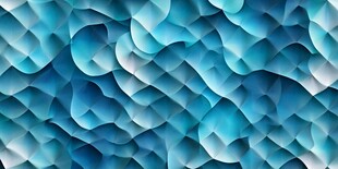 蓝色渐变立体几何纹理背景