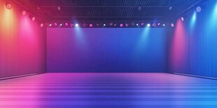 绚丽多彩的梦幻舞台空间