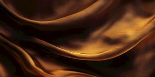 金色绸缎的优雅纹理