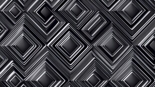几何黑银立体方块纹理背景