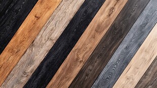 多样木纹地板纹理展示